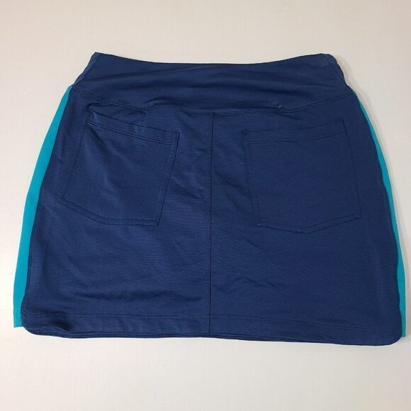 Nike Skort Skirt Size Small Womens Blue Teal Golf Running Tennis - Picture 3 of 5